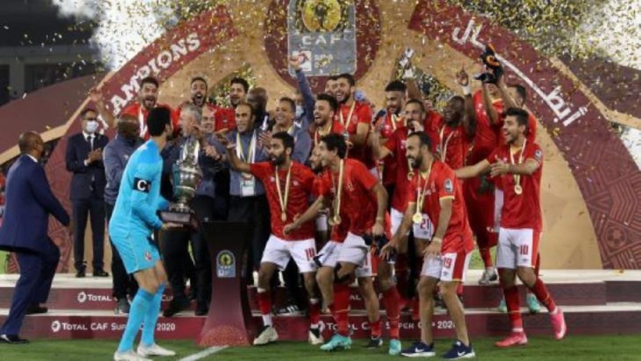 الأهلي المصري بطلاً للسوبر الأفريقي بعد الفوز على الرجاء المغربي