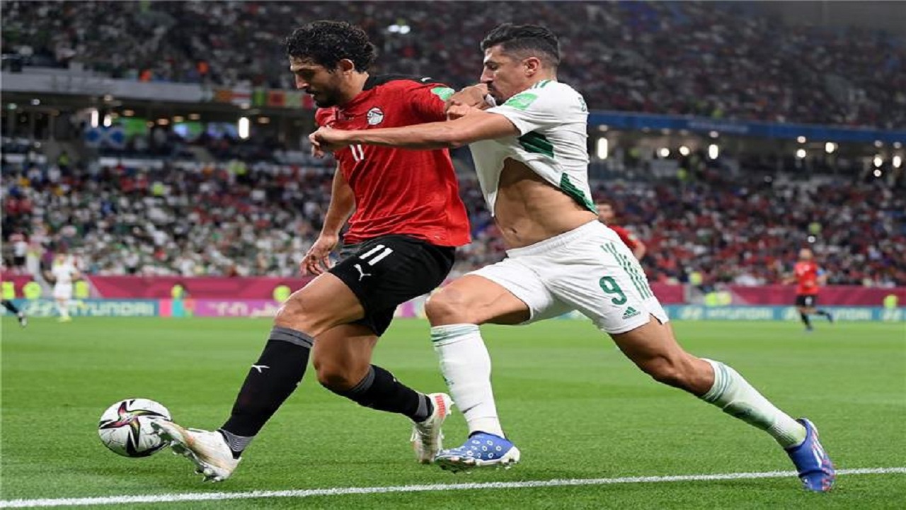 موعد مباراة مصر وقطر في كأس العرب والتشكيل المتوقع