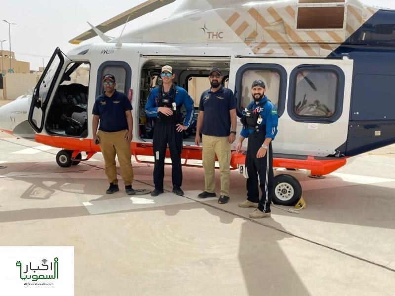 الإسعاف الجوي يتدخل لإنقاذ حياة مريض بمستشفى حوطة بني تميم العام