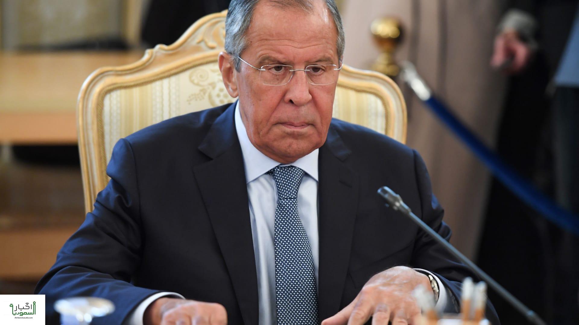 وزير الخارجية الروسي يؤكد على ضرورة ضبط النفس فيما يتعلق بالمجال النووي