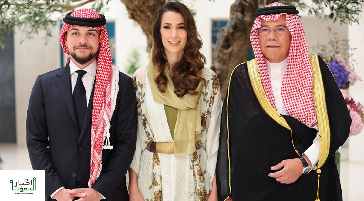 الديوان الملكي الأردني الهاشمي يعلن موعد زفاف ولي العهد على رجوى السيف 
